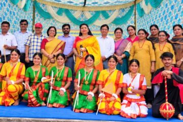 खंडस्तरीय संस्कृत प्रतियोगिता में विद्यार्थियों ने दिखाई प्रतिभा