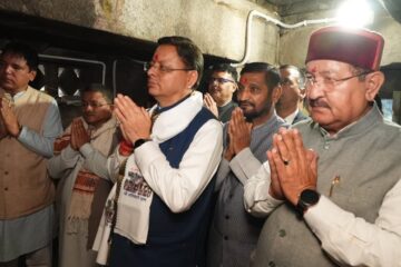 मुख्यमंत्री धामी ने आदिबद्री मंदिर में की पूजा-अर्चना…