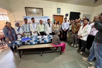 मदर टेरेसा स्नेह सदन में 78 वृद्ध महिलाओं का निःशुल्क स्वास्थ्य परीक्षण, सहायक उपकरण वितरित